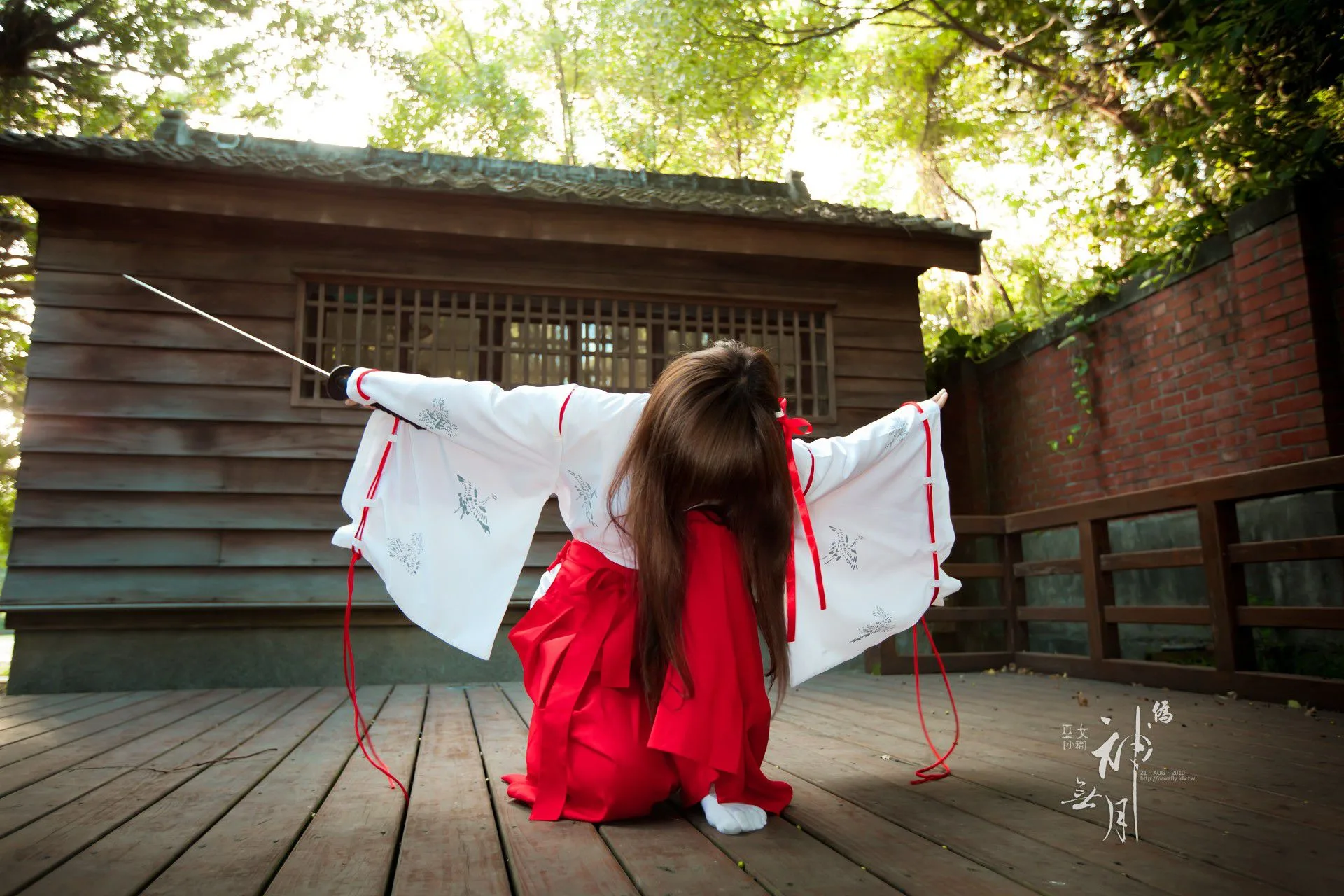 [Vẻ đẹp Đài Loan] Giả. Cosplay Heo Nữ tu đền Kannazuki - Bộ ảnh độ phân giải cao - 58