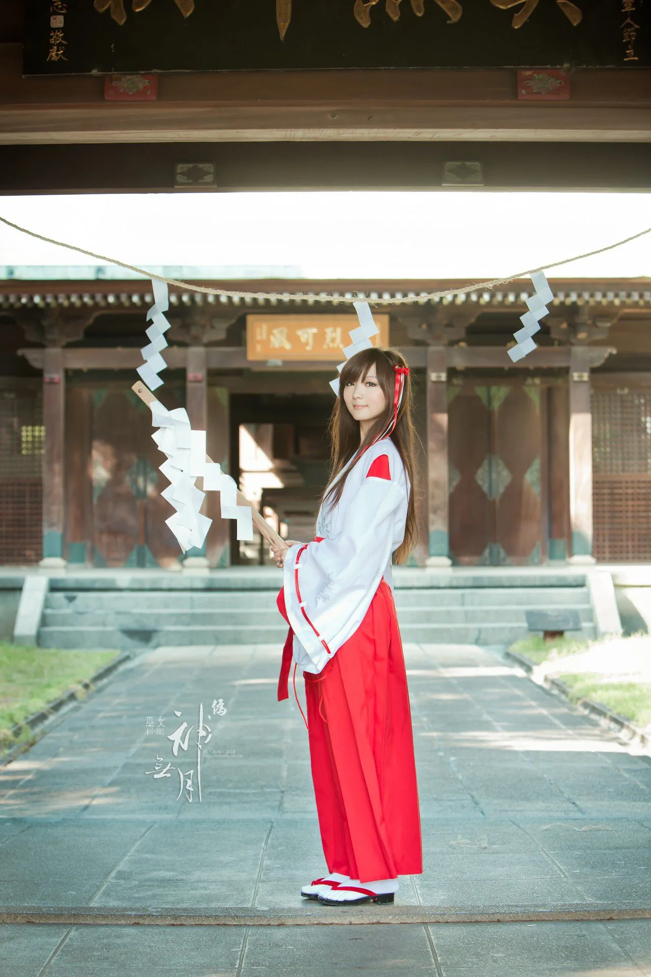 [Vẻ đẹp Đài Loan] Giả. Cosplay Heo Nữ tu đền Kannazuki - Bộ ảnh độ phân giải cao - 13