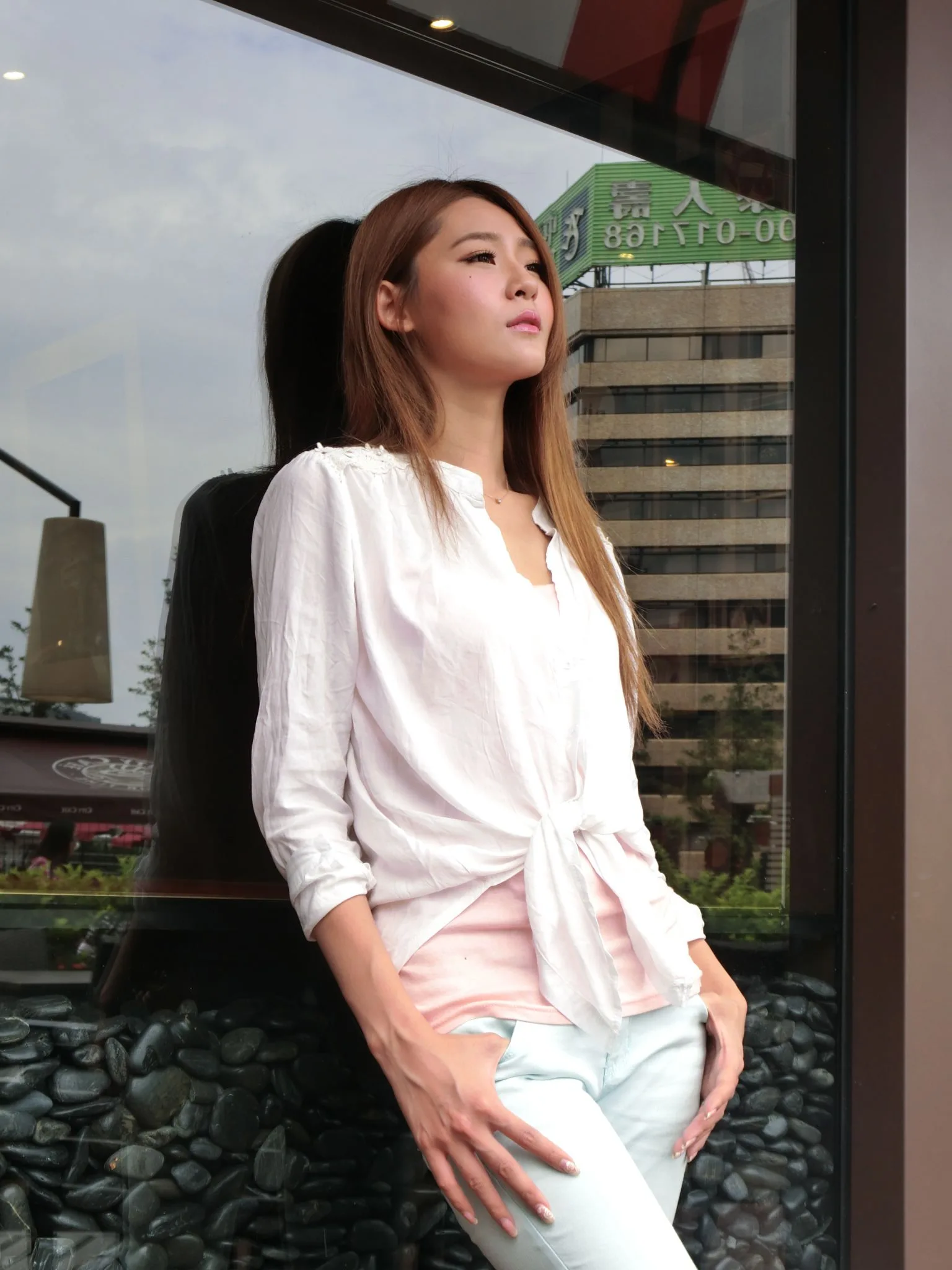 [Tập đặc biệt của Beautyleg] Winnie Xiaoxue - Buổi chụp ảnh ngoại cảnh tại khu mua sắm Xinyi - 4