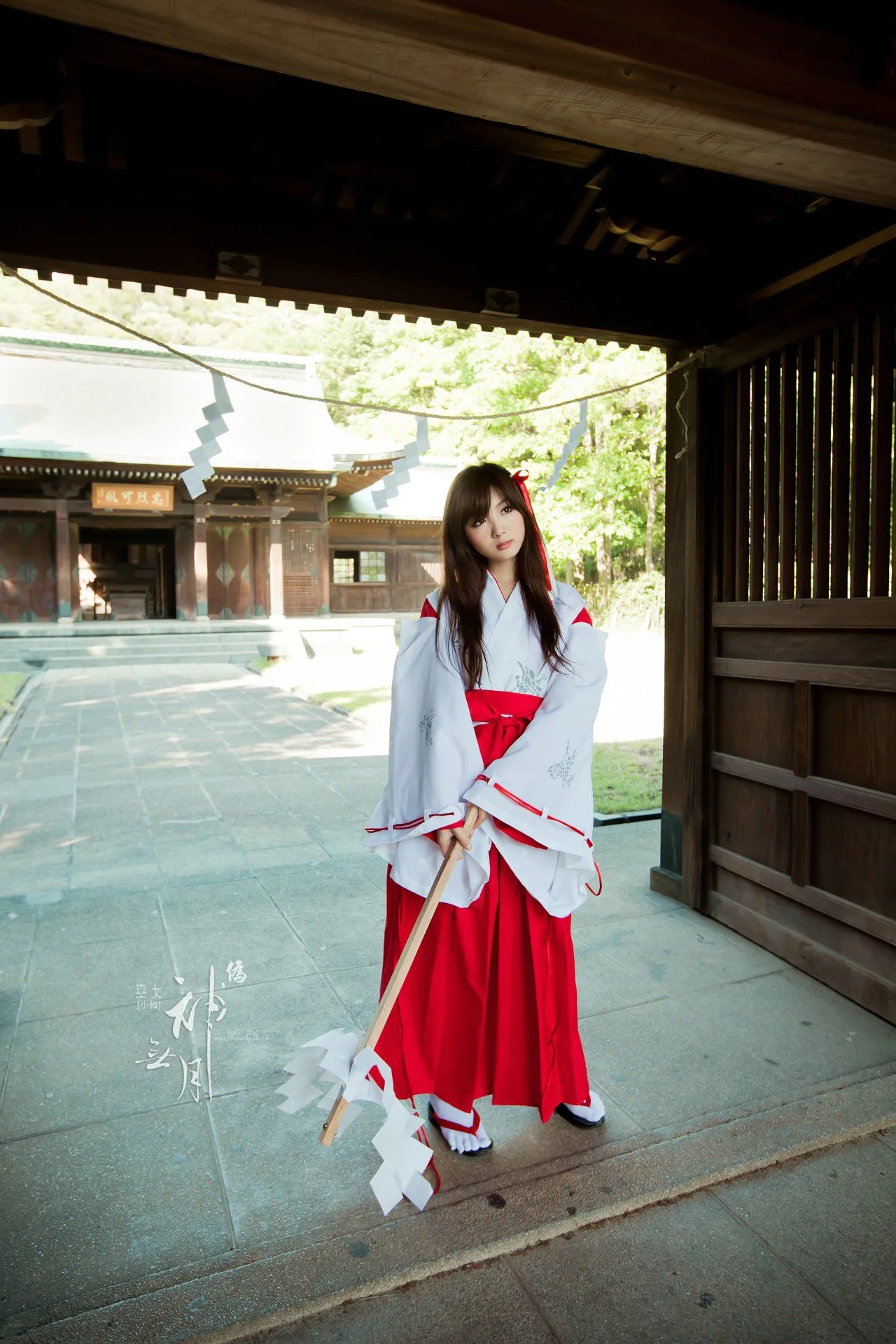 [Vẻ đẹp Đài Loan] Giả. Cosplay Heo Nữ tu đền Kannazuki - Bộ ảnh độ phân giải cao - 10