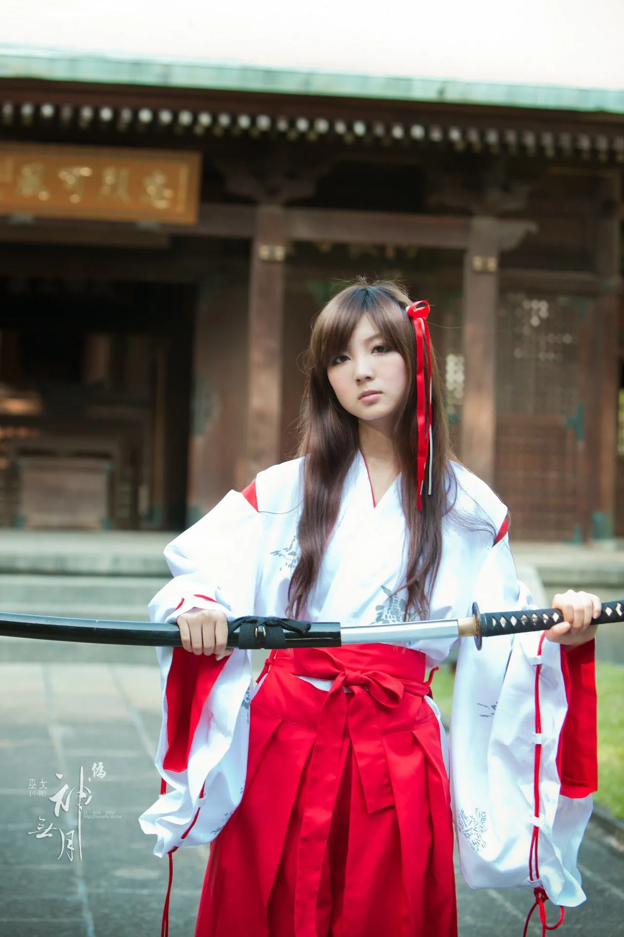 [Vẻ đẹp Đài Loan] Giả. Cosplay Heo Nữ tu đền Kannazuki - Bộ ảnh độ phân giải cao - 34
