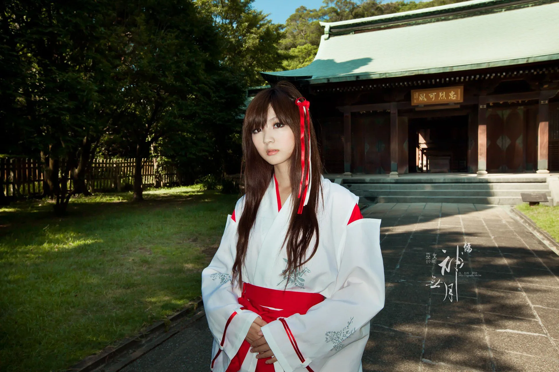 [Vẻ đẹp Đài Loan] Giả. Cosplay Heo Nữ tu đền Kannazuki - Bộ ảnh độ phân giải cao