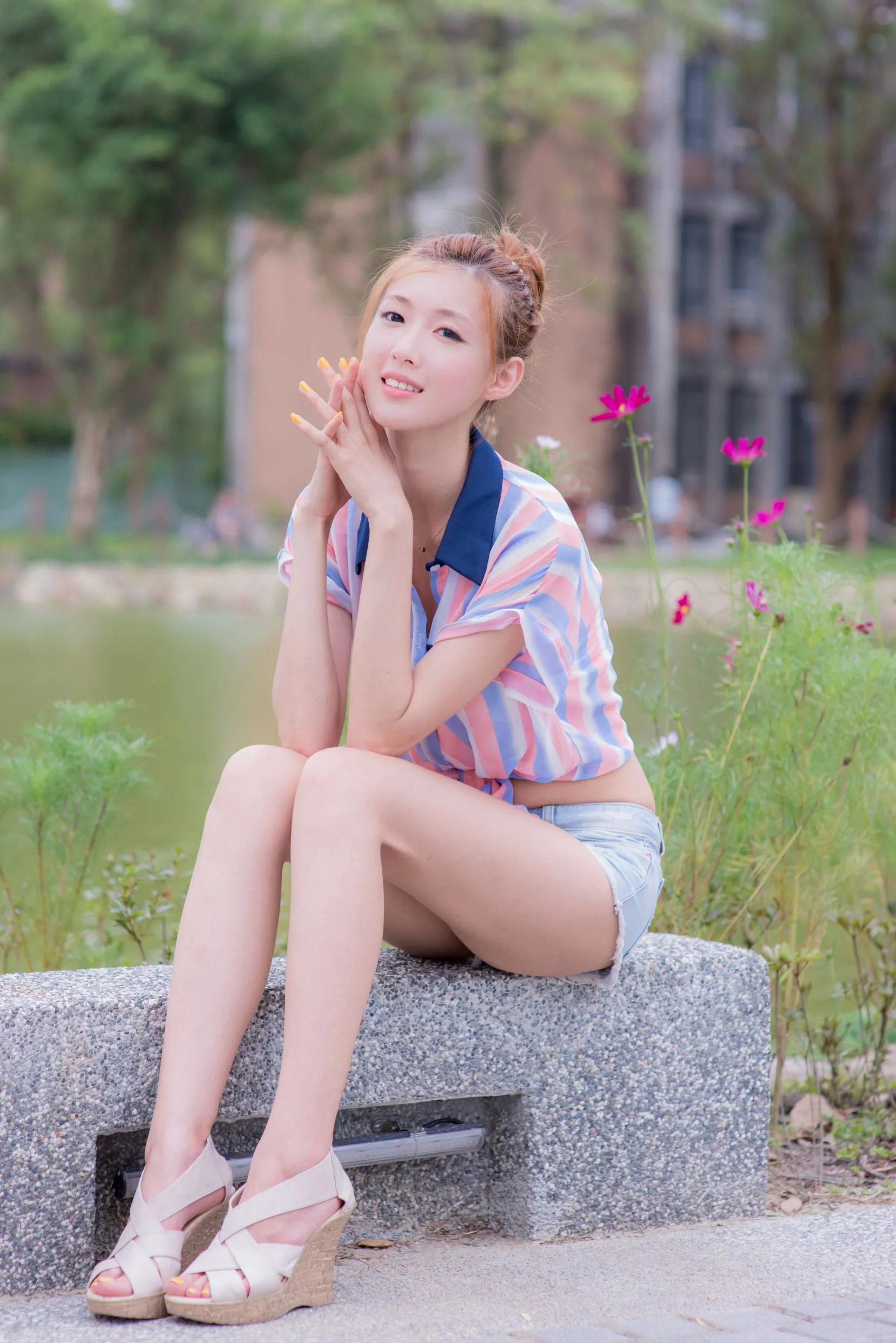 Kila Jingjing Liao Tingling - Album Ảnh Thẩm Mỹ Chụp Tại Đại Học Quốc Gia Đài Loan - 38