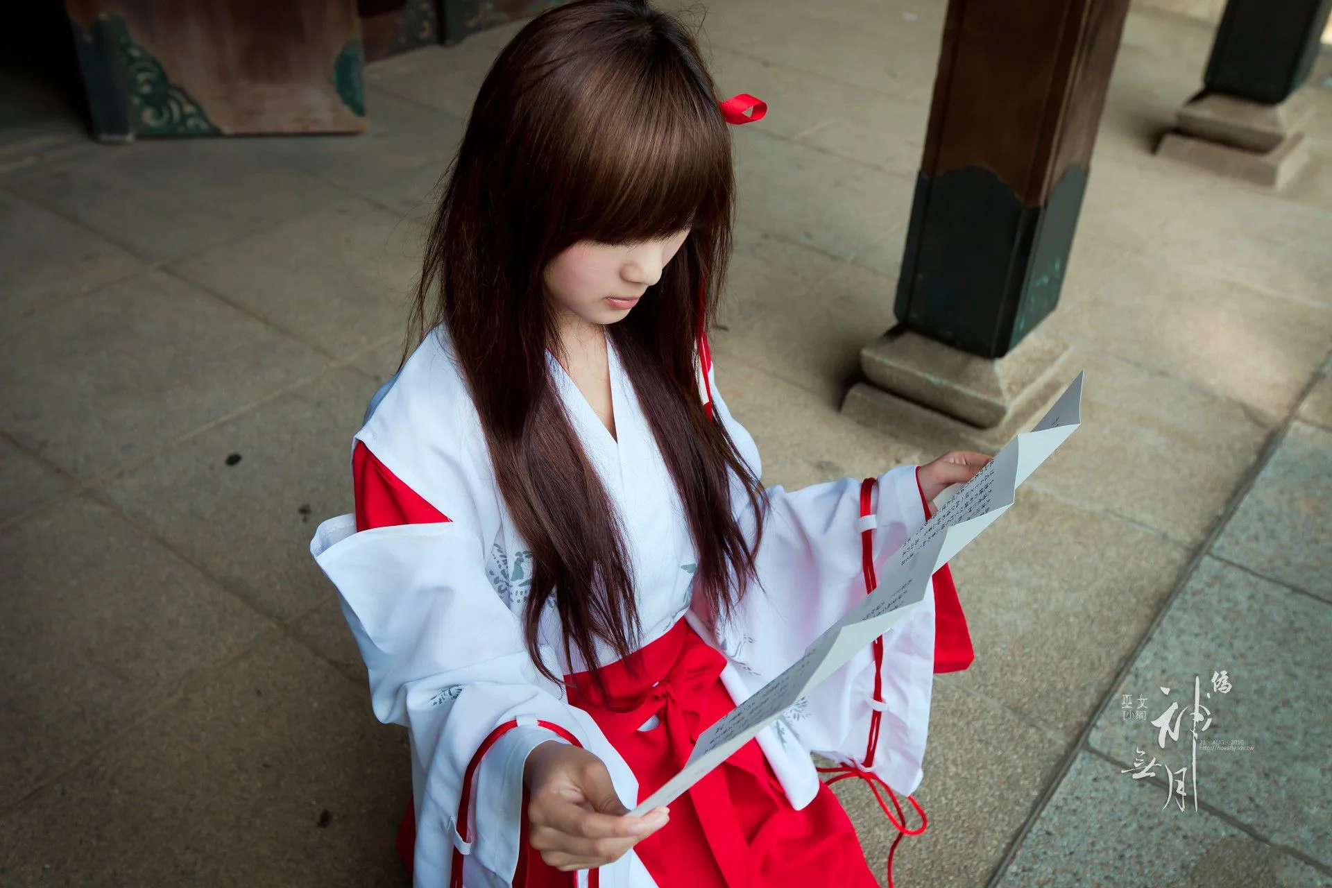 [Vẻ đẹp Đài Loan] Giả. Cosplay Heo Nữ tu đền Kannazuki - Bộ ảnh độ phân giải cao - 15